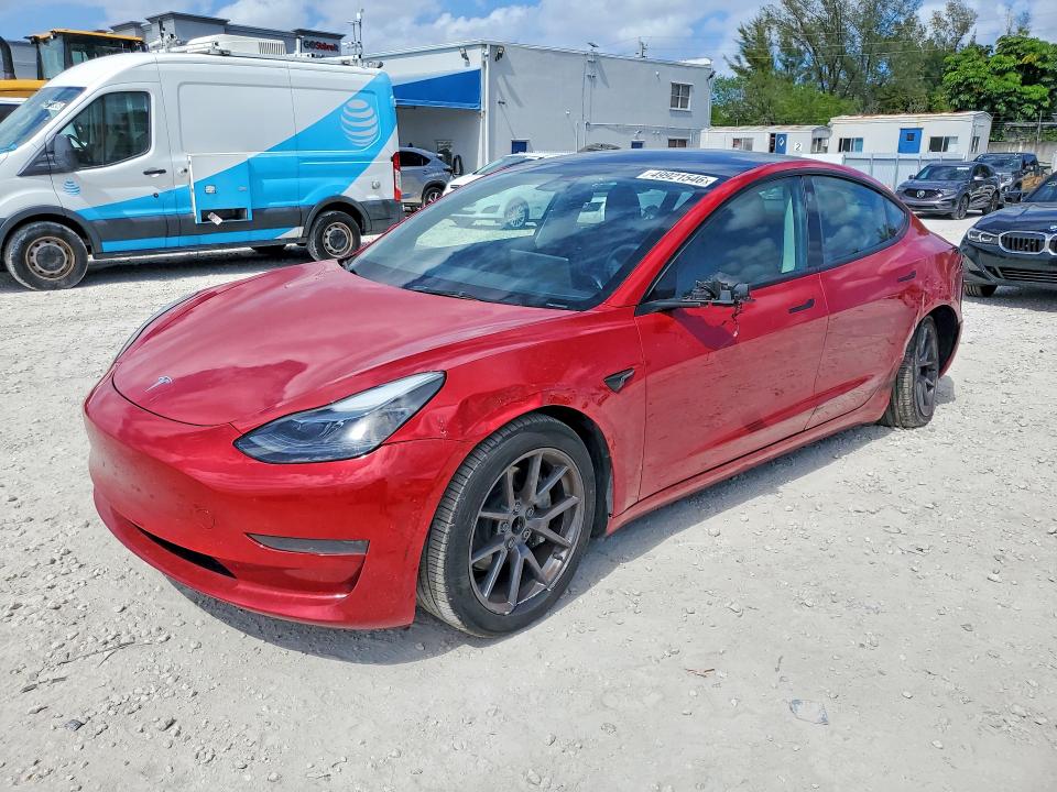 2023 Tesla Model 3 მანქანა იყიდება აუქციონზე, vin: 5YJ3E1EA3PF641662, აუქციონის ნომერი: 49921546