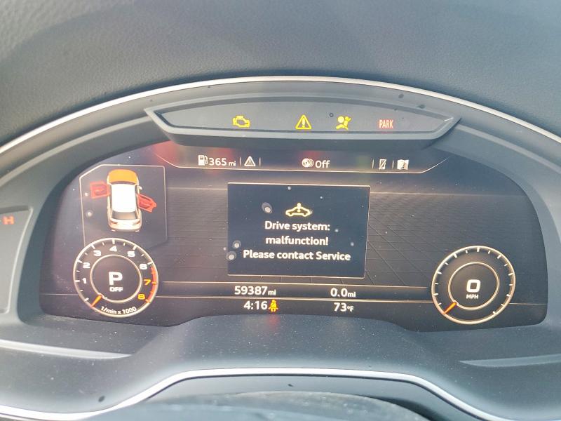 50457086 :رقم المزاد ، WA1LAAF79HD015793 vin ، 2017 Audi Q7 مزاد بيع