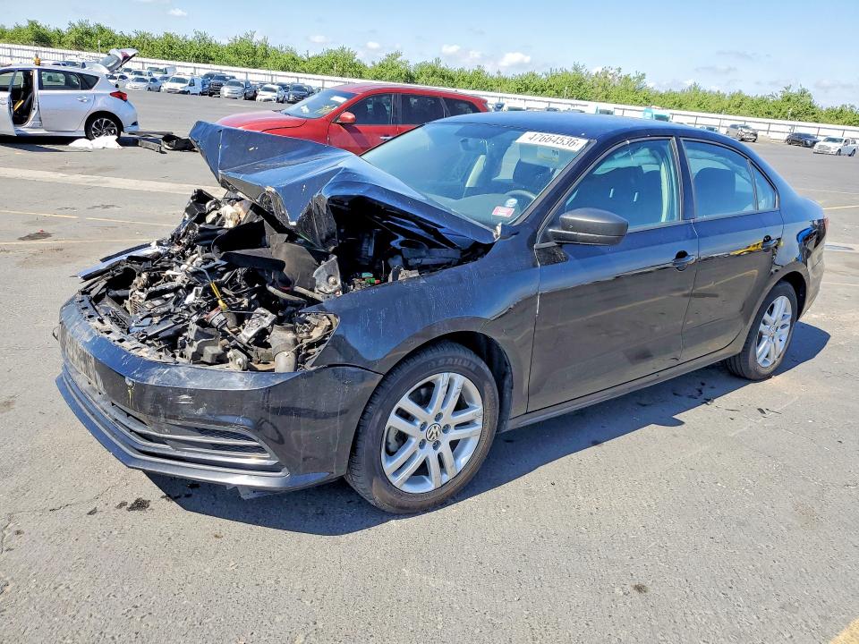 47664536 :رقم المزاد ، 3VW1K7AJ2FM232309 vin ، 2015 Volkswagen Jetta مزاد بيع