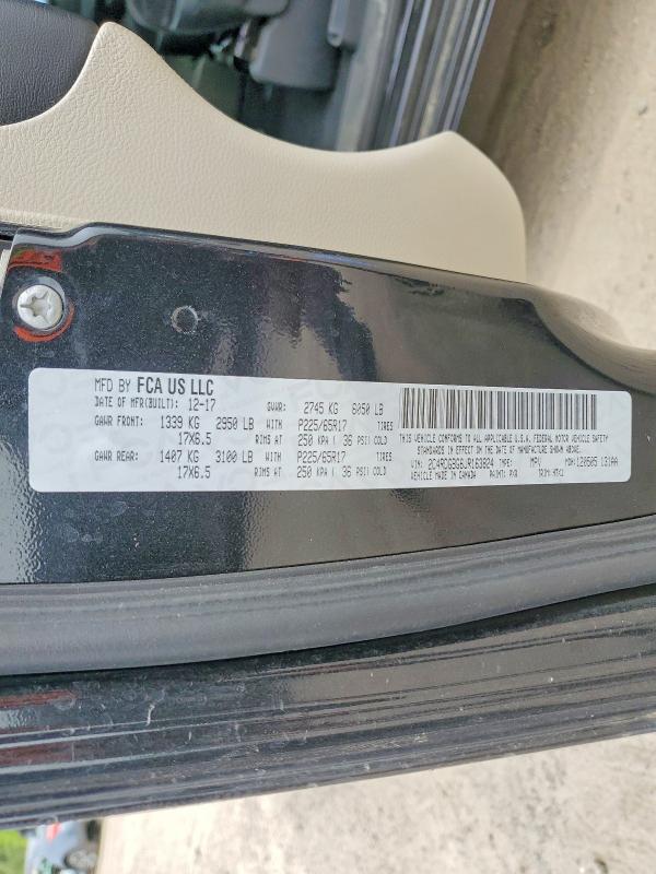 Продажа на аукционе авто 2018 Dodge Grand Caravan, vin: 2C4RDGBG6JR163824, номер лота: 48792756