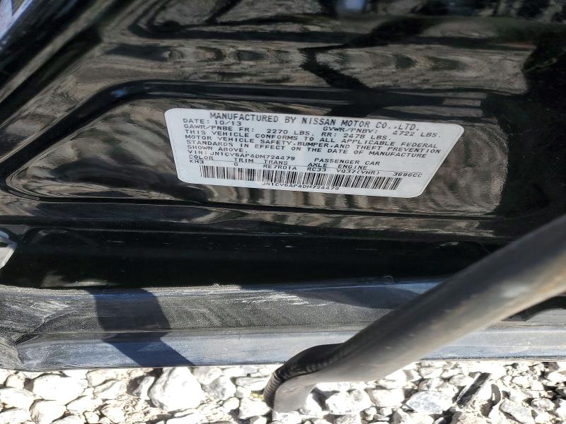 49482916 :رقم المزاد ، JN1CV6AP4DM724479 vin ، 2013 Infiniti G37 Sedan مزاد بيع