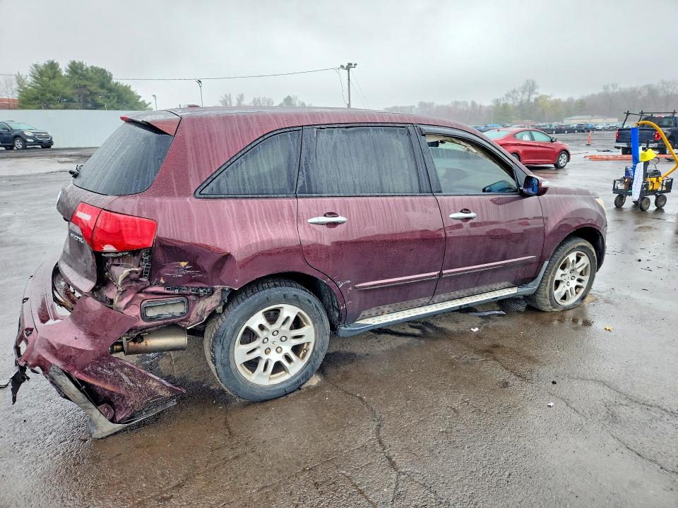 48294766 :رقم المزاد ، 2HNYD28387H543131 vin ، 2007 Acura Mdx مزاد بيع