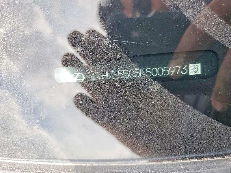 Продаж на аукціоні авто 2015 Lexus Rc, vin: JTHHE5BC5F5005973, номер лоту: 49811096