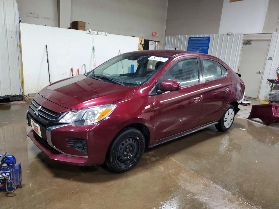 2024 Mitsubishi Mirage მანქანა იყიდება აუქციონზე, vin: ML32FUFJ6RHF08136, აუქციონის ნომერი: 48672026