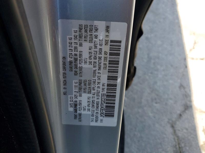 2023 Mazda Cx-5 მანქანა იყიდება აუქციონზე, vin: JM3KFBDM7P0203789, აუქციონის ნომერი: 50514396