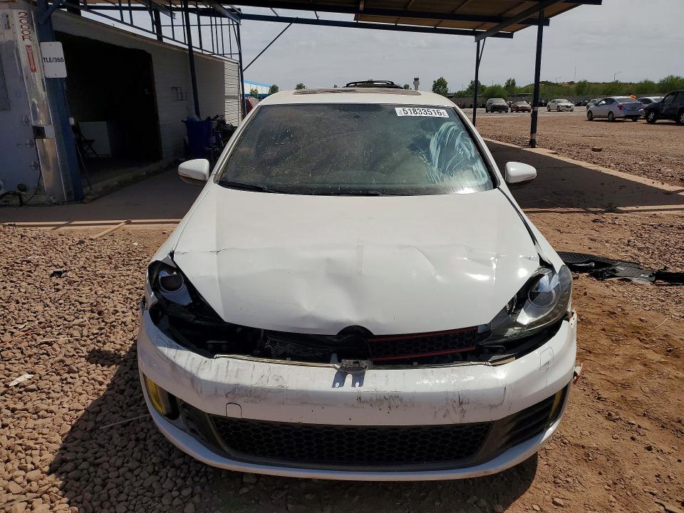 Auction sale of the 2013 Volkswagen Gti, vin: WVWHV7AJXDW123327, lot number: 51833516