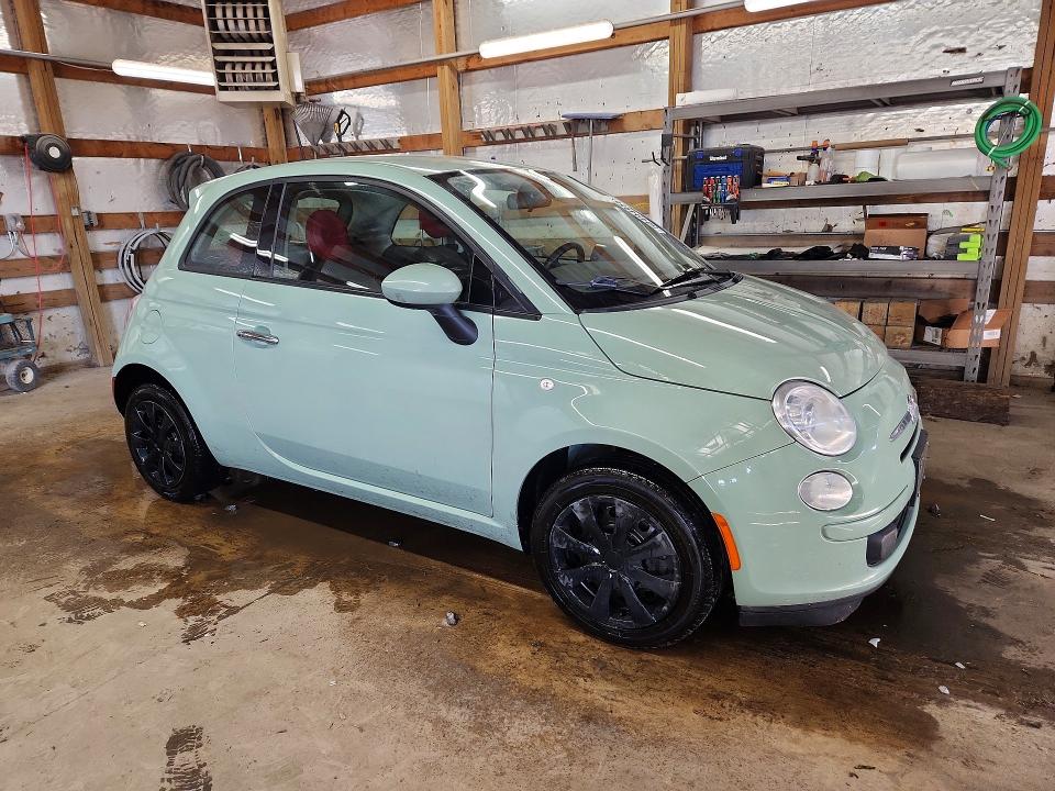 50494956 :رقم المزاد ، 3C3CFFAR3FT500309 vin ، 2015 Fiat 500 مزاد بيع