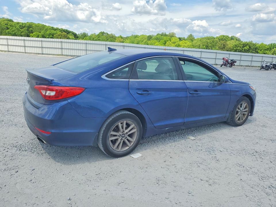2015 Hyundai Sonata მანქანა იყიდება აუქციონზე, vin: 5NPE24AF2FH221394, აუქციონის ნომერი: 50514576