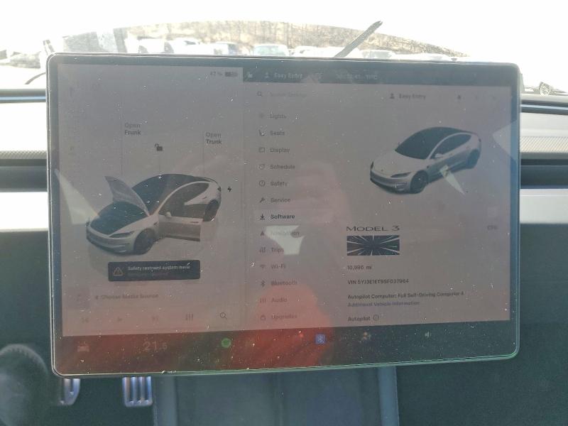 Aukcja sprzedaży 2025 Tesla Model 3, vin: 5YJ3E1ET9SF037964, numer aukcji: 49314006