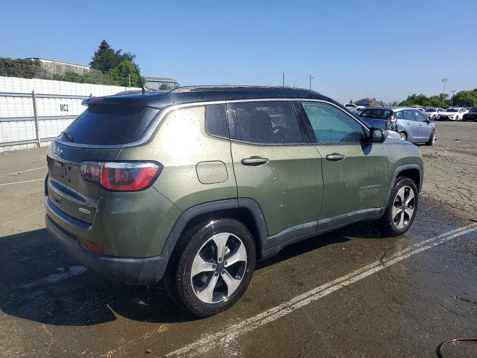 Продаж на аукціоні авто 2018 Jeep Compass, vin: 3C4NJCBB8JT204729, номер лоту: 51011696