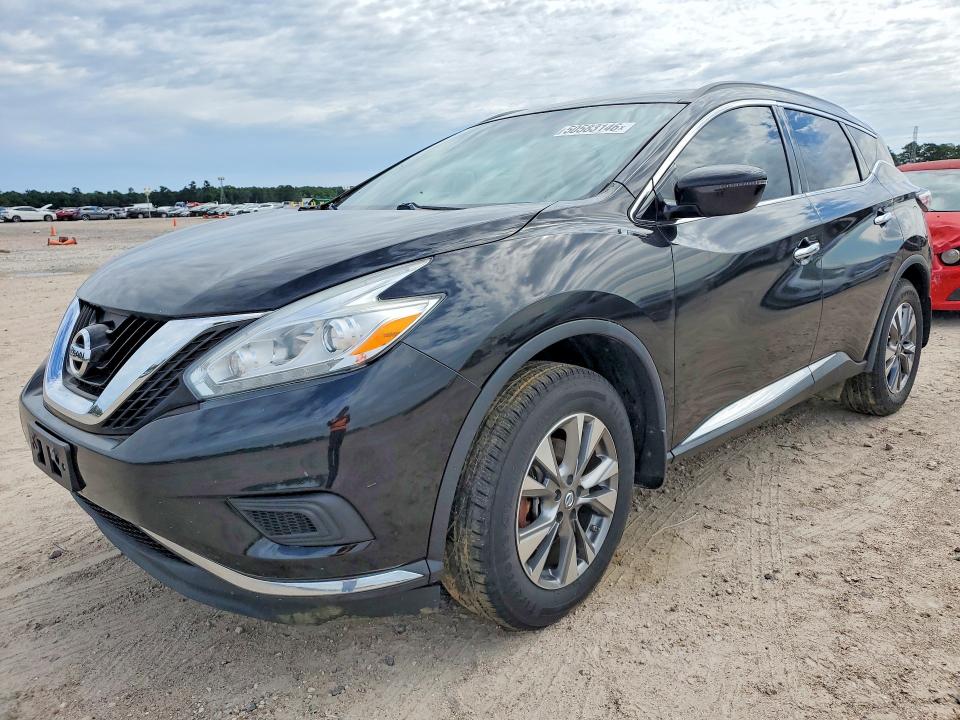 Auction sale of the 2016 Nissan Murano, vin: 5N1AZ2MG0GN138952, lot number: 50583146