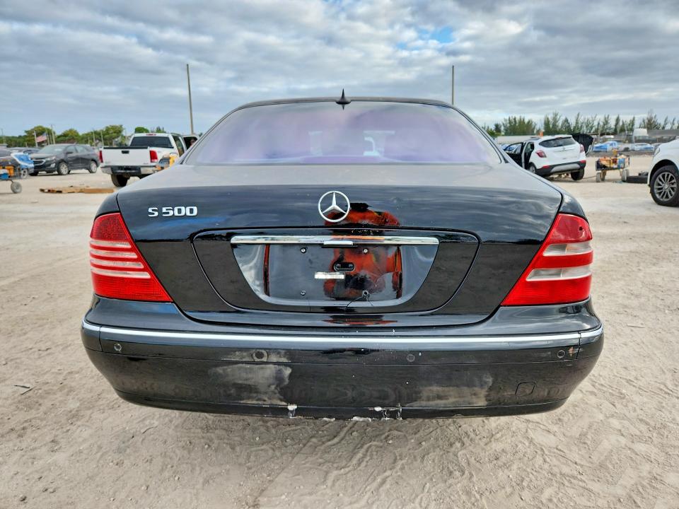 Aukcja sprzedaży 2003 Mercedes-benz S, vin: WDBNG75J23A344583, numer aukcji: 50100196