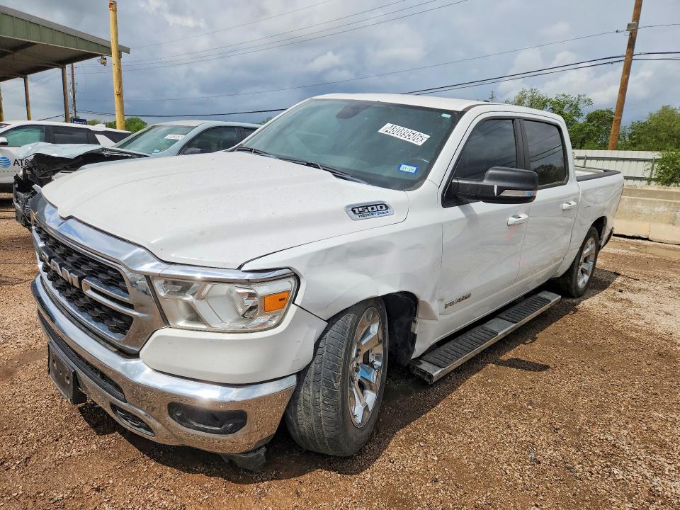 2022 Ram 1500 მანქანა იყიდება აუქციონზე, vin: 1C6SRFFT1NN312882, აუქციონის ნომერი: 48089506