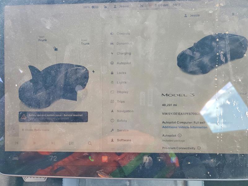 Aukcja sprzedaży 2023 Tesla Model 3, vin: 5YJ3E1EAXPF570931, numer aukcji: 49859996