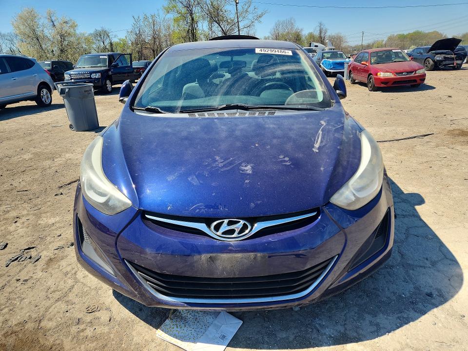 Продаж на аукціоні авто 2014 Hyundai Elantra, vin: 5NPDH4AE5EH490392, номер лоту: 49299486