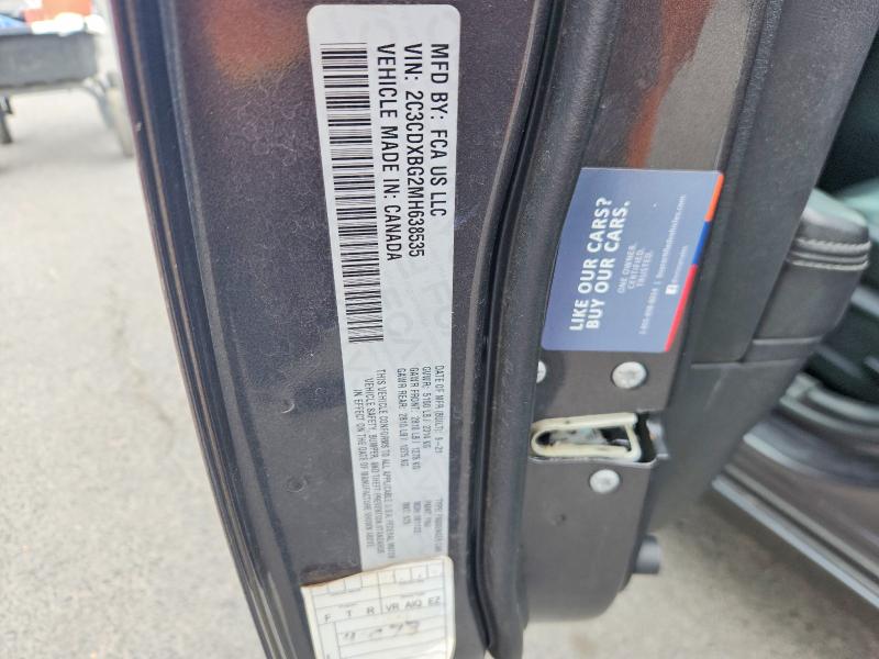 Продаж на аукціоні авто 2021 Dodge Charger, vin: 2C3CDXBG2MH638535, номер лоту: 49457456