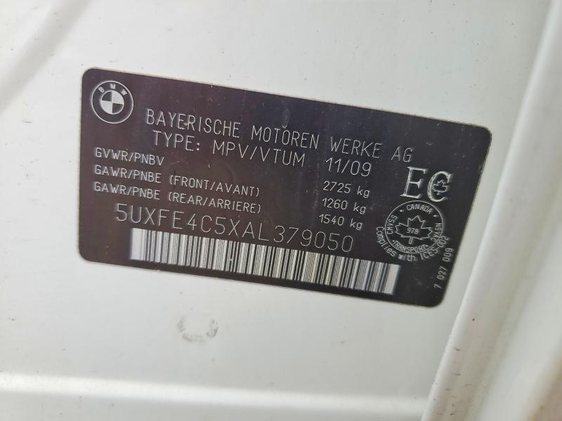 Продажа на аукционе авто 2010 Bmw X5, vin: 5UXFE4C5XAL379050, номер лота: 51679566