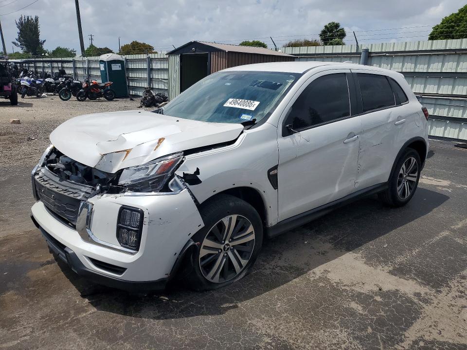 2021 Mitsubishi Outlander Sport მანქანა იყიდება აუქციონზე, vin: JA4APUAUXMU028325, აუქციონის ნომერი: 49640086