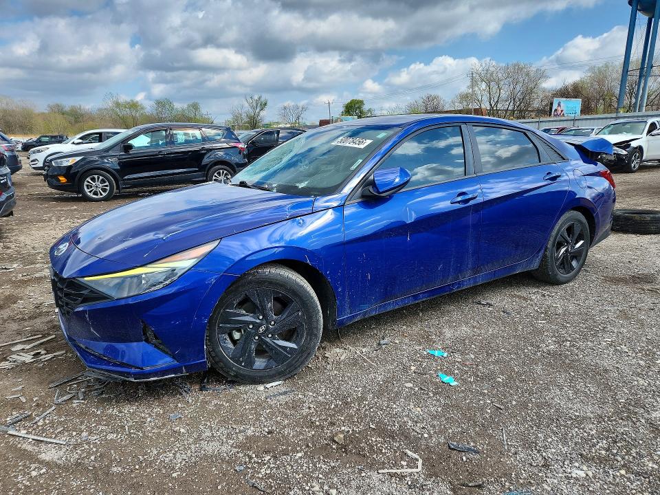 Продаж на аукціоні авто 2021 Hyundai Elantra, vin: 5NPLS4AG7MH033211, номер лоту: 50078456