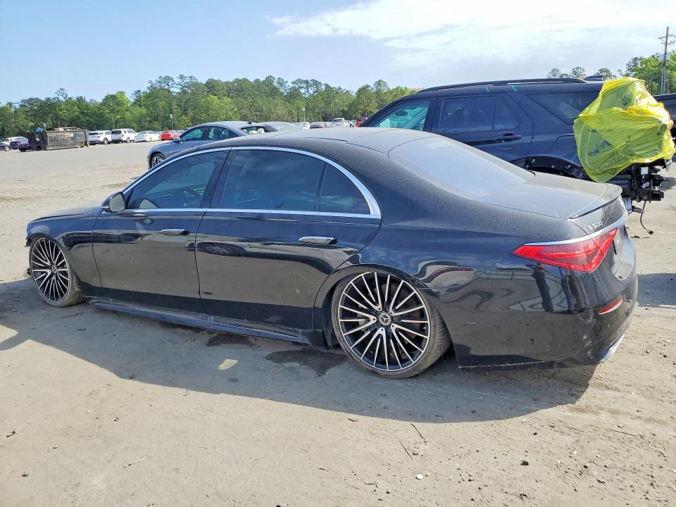 2022 Mercedes Benz S მანქანა იყიდება აუქციონზე, vin: W1K6G6DB3NA157811, აუქციონის ნომერი: 47264836