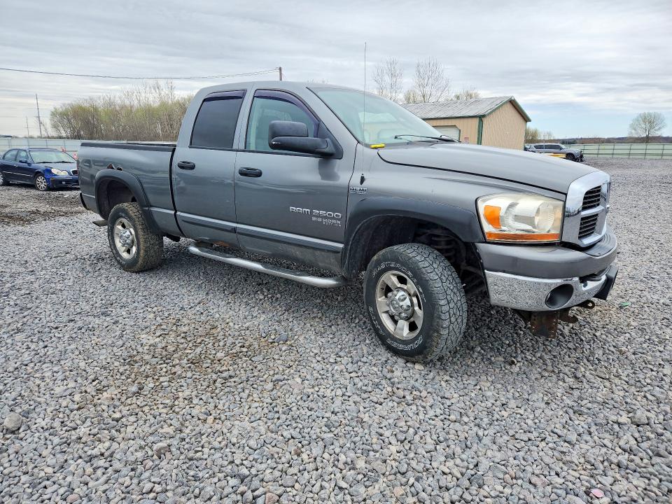 2006 Dodge Ram 2500 მანქანა იყიდება აუქციონზე, vin: 1D7KS28D56J185631, აუქციონის ნომერი: 48733436