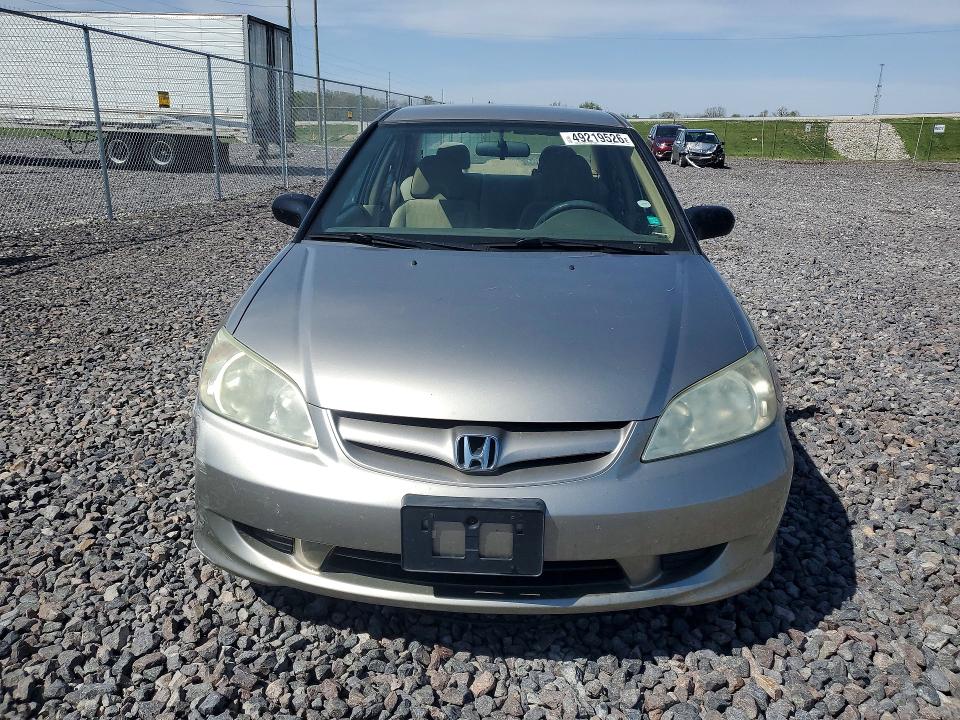 2004 Honda Civic მანქანა იყიდება აუქციონზე, vin: 2HGES16554H563377, აუქციონის ნომერი: 49219526