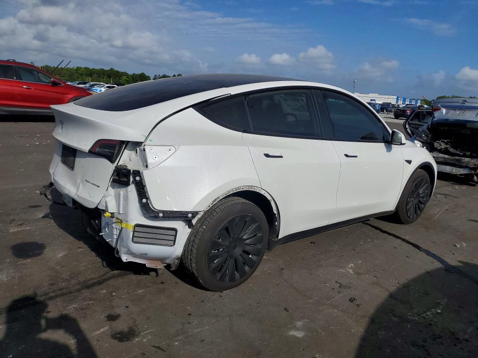 2022 Tesla Model Y მანქანა იყიდება აუქციონზე, vin: 7SAYGDEE2NF385163, აუქციონის ნომერი: 48266346