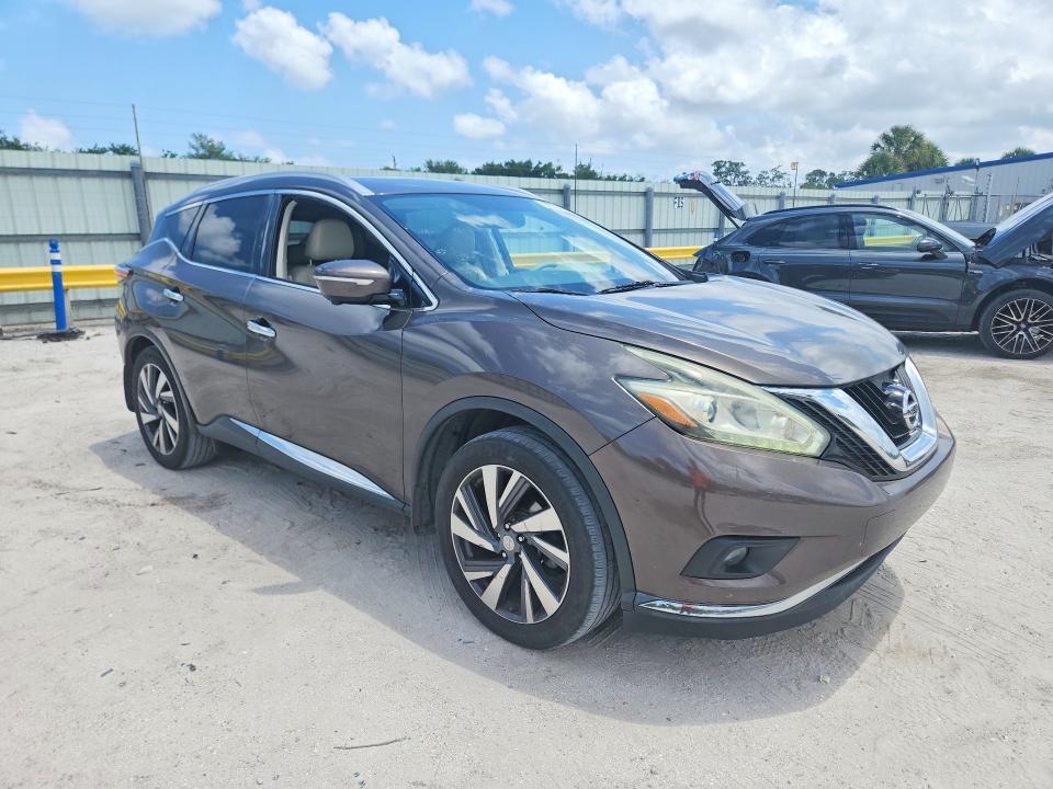 50724896 :رقم المزاد ، 5N1AZ2MG2FN203315 vin ، 2015 Nissan Murano مزاد بيع