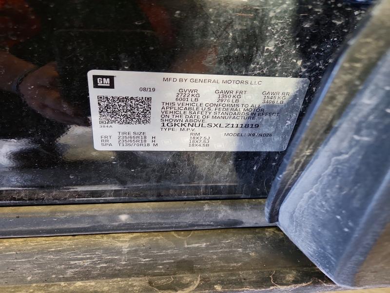 Продажа на аукционе авто 2020 Gmc Acadia, vin: 1GKKNULSXLZ111819, номер лота: 49044446