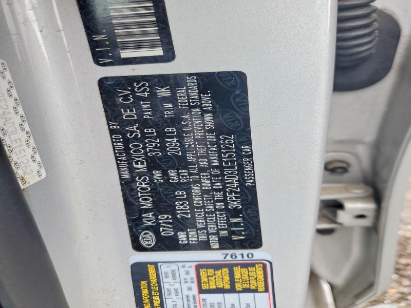 Продаж на аукціоні авто 2020 Kia Forte, vin: 3KPF24AD3LE151262, номер лоту: 50227366