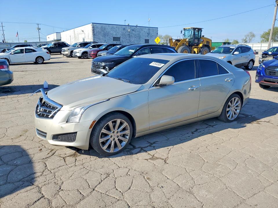 51544906 :رقم المزاد ، 1G6AH5RX4E0102003 vin ، 2014 Cadillac Ats مزاد بيع