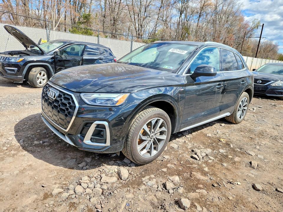 2022 Audi Q5 მანქანა იყიდება აუქციონზე, vin: WA1EAAFY4N2106818, აუქციონის ნომერი: 48317226