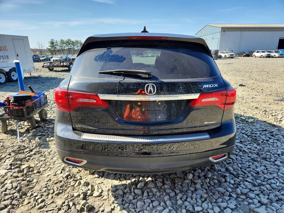 Продажа на аукционе авто 2014 Acura Mdx, vin: 5FRYD4H43EB038304, номер лота: 49510826