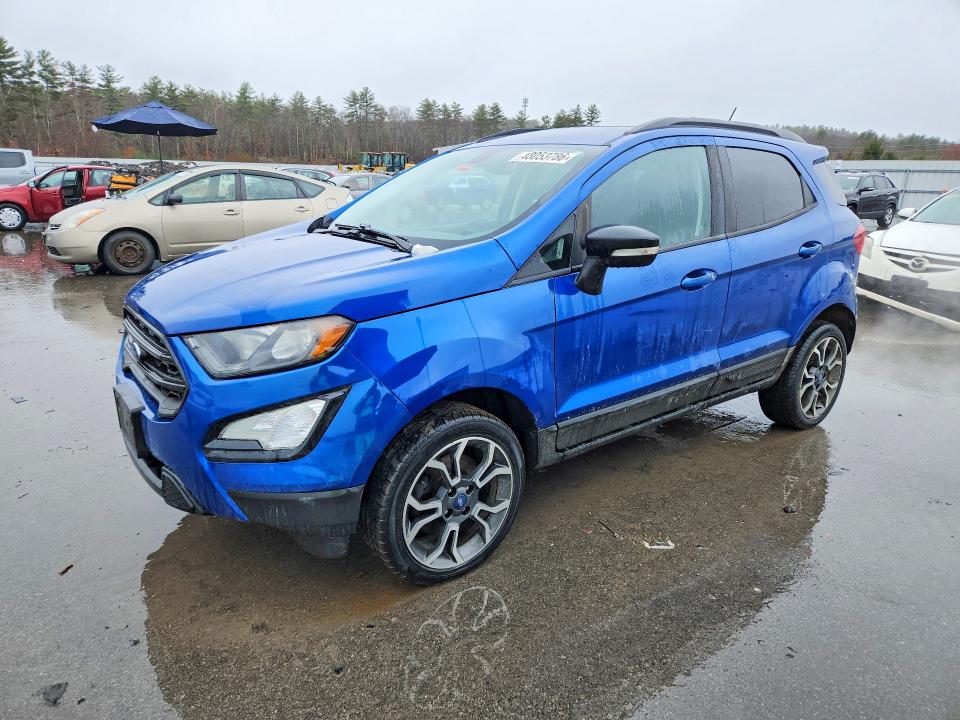 2019 Ford Ecosport მანქანა იყიდება აუქციონზე, vin: MAJ6S3JLXKC257155, აუქციონის ნომერი: 48053786