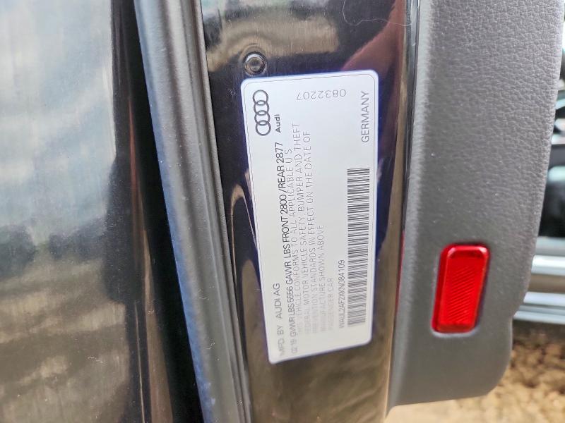2019 Audi A6 მანქანა იყიდება აუქციონზე, vin: WAUL2AF2XKN084109, აუქციონის ნომერი: 51064986