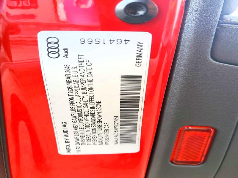 Продажа на аукционе авто 2023 Audi A5, vin: WAUFACF57PA024454, номер лота: 49666906
