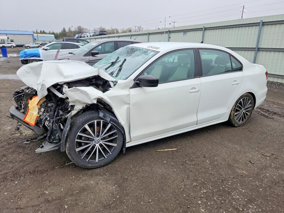2016 Volkswagen Jetta მანქანა იყიდება აუქციონზე, vin: 3VWD17AJ4GM412747, აუქციონის ნომერი: 48640506