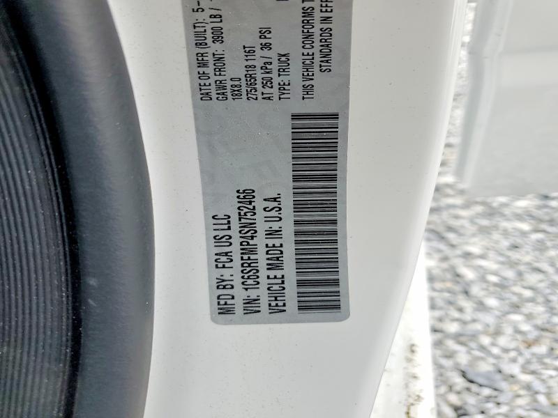 2025 Ram 1500 მანქანა იყიდება აუქციონზე, vin: 1C6SRFMP4SN752466, აუქციონის ნომერი: 79301695