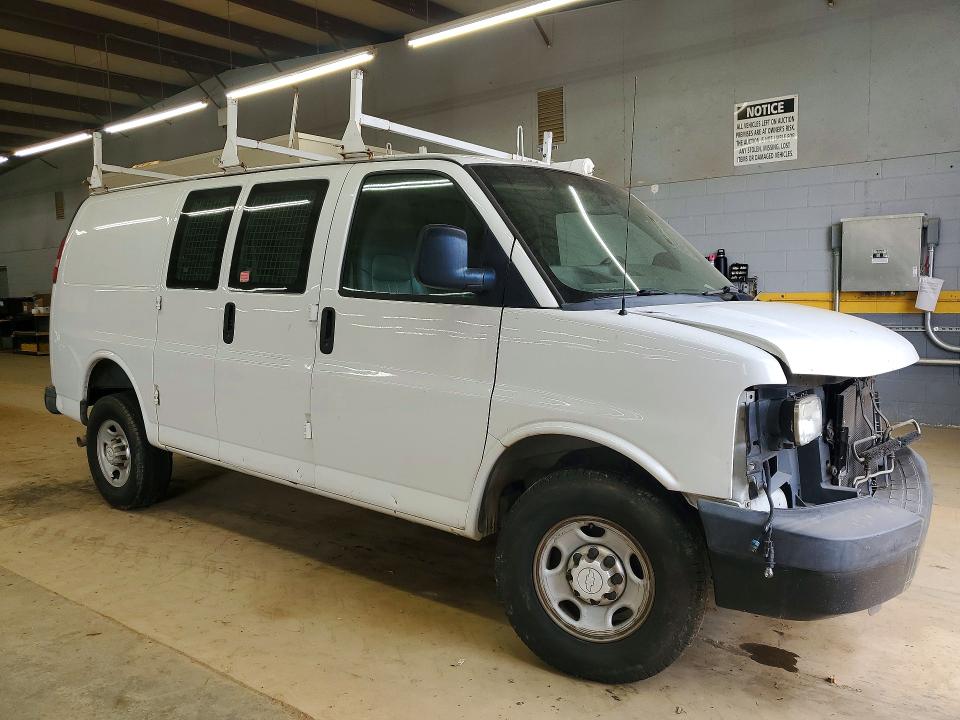 2015 Chev Express G2500 მანქანა იყიდება აუქციონზე, vin: 1GCWGFCF1F1113824, აუქციონის ნომერი: 50583556