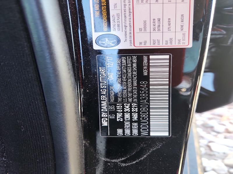 Продажа на аукционе авто 2018 Mercedes-benz S, vin: WDDUG8DB0JA385648, номер лота: 48469836