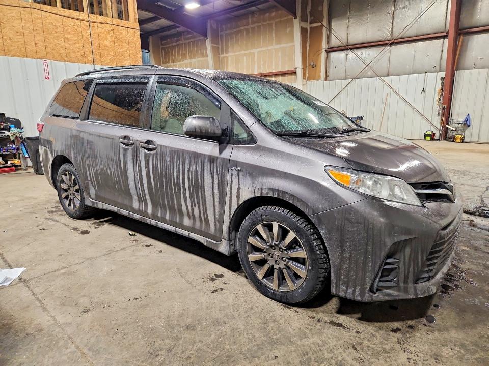 2019 Toyota Sienna მანქანა იყიდება აუქციონზე, vin: 5TDJZ3DC1KS227049, აუქციონის ნომერი: 48870076