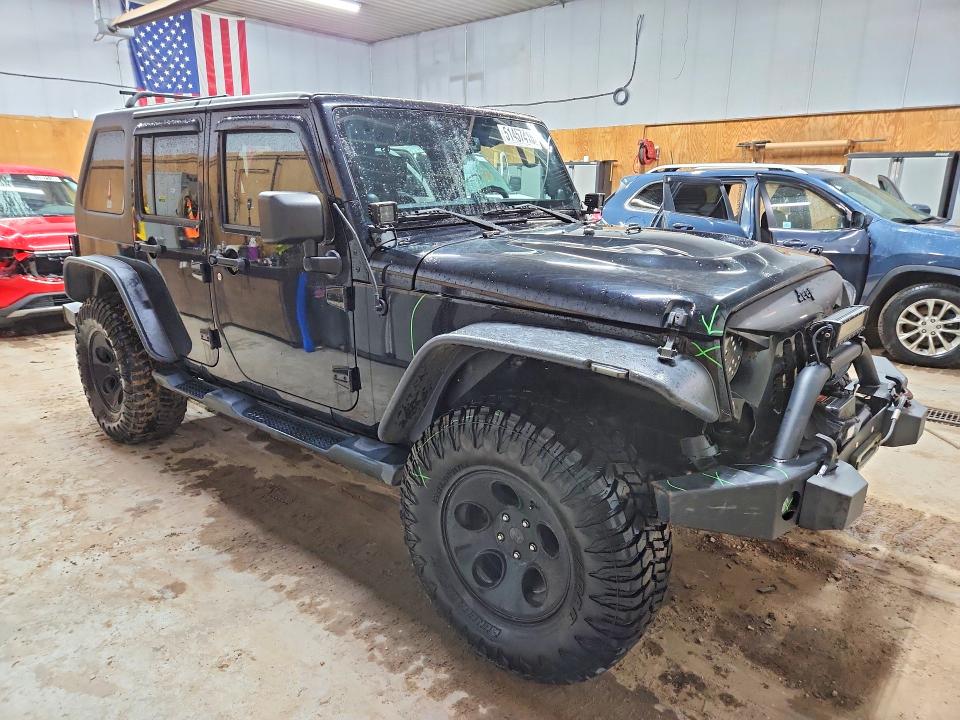 2014 Jeep Wrangler Unlimited მანქანა იყიდება აუქციონზე, vin: 1C4BJWFG6EL206877, აუქციონის ნომერი: 51457416