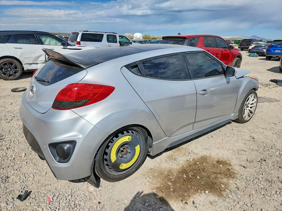 2014 Hyundai Veloster მანქანა იყიდება აუქციონზე, vin: KMHTC6AE5EU206198, აუქციონის ნომერი: 48868126