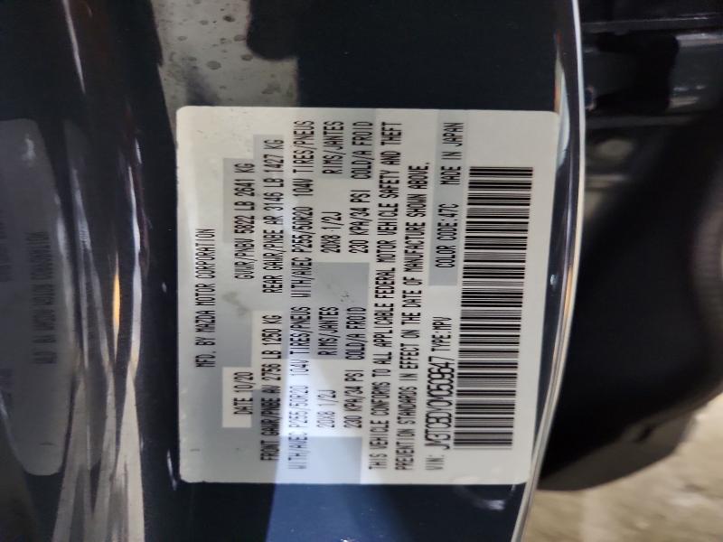 Продаж на аукціоні авто 2021 Mazda Cx-9, vin: JM3TCBDY0M0509647, номер лоту: 48760496