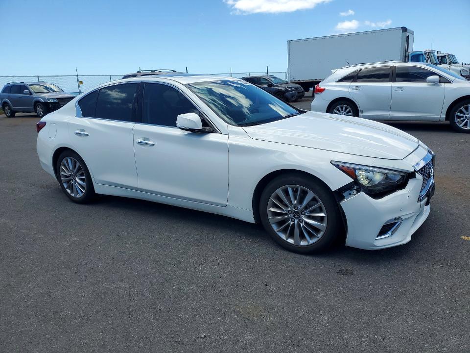 Продаж на аукціоні авто 2021 Infiniti Q50, vin: JN1EV7BP6MM700519, номер лоту: 48531636