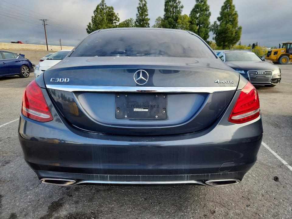51377576 :رقم المزاد ، 55SWF4KB1FU027733 vin ، 2015 Mercedes-benz C مزاد بيع