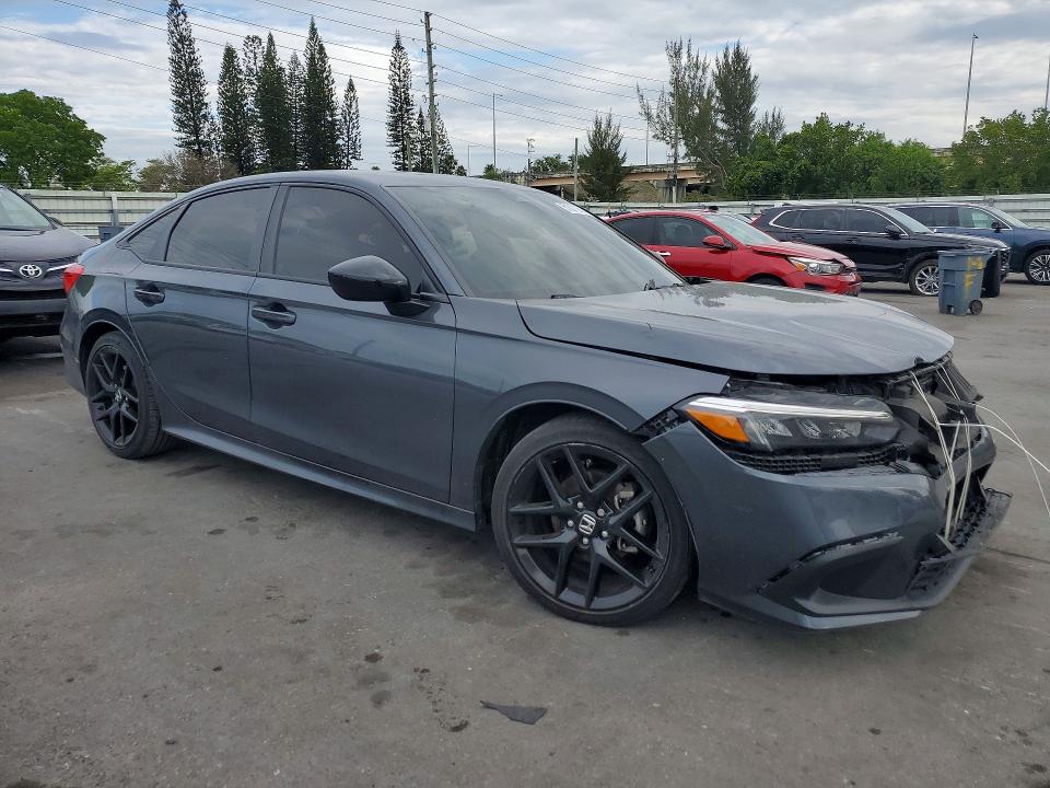 2024 Honda Civic მანქანა იყიდება აუქციონზე, vin: 2HGFE2F50RH513706, აუქციონის ნომერი: 51011976