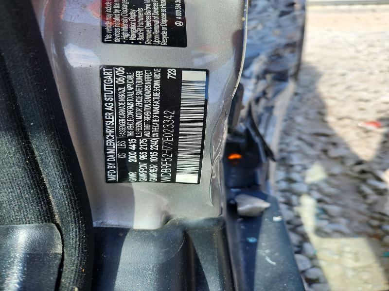 51245146 :رقم المزاد ، WDBRF52H77E023342 vin ، 2007 Mercedes-benz C مزاد بيع