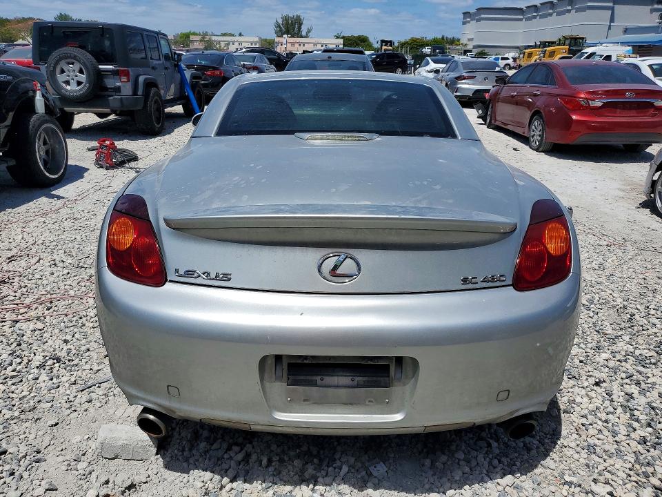 Aukcja sprzedaży 2002 Lexus Sc 430, vin: JTHFN48Y120007019, numer aukcji: 47909486
