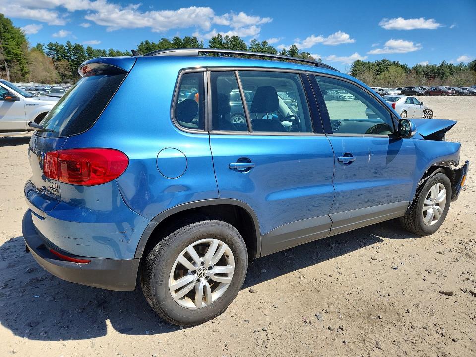 2017 Volkswagen Tiguan მანქანა იყიდება აუქციონზე, vin: WVGBV7AX4HW513223, აუქციონის ნომერი: 51097086